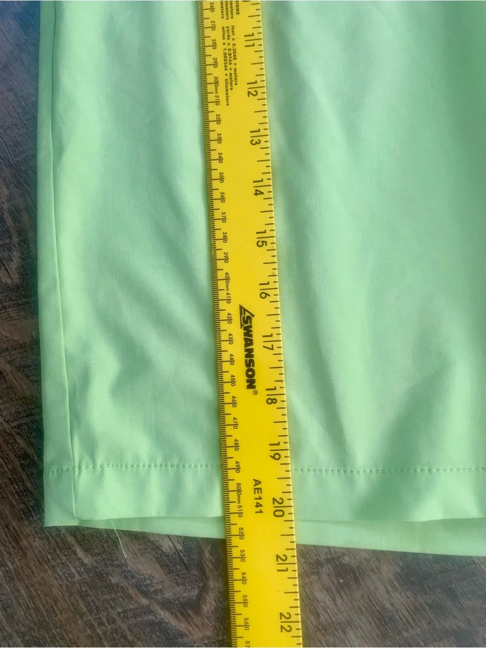 Billabong Light Green Platinum Stretch Hybrid Shorts